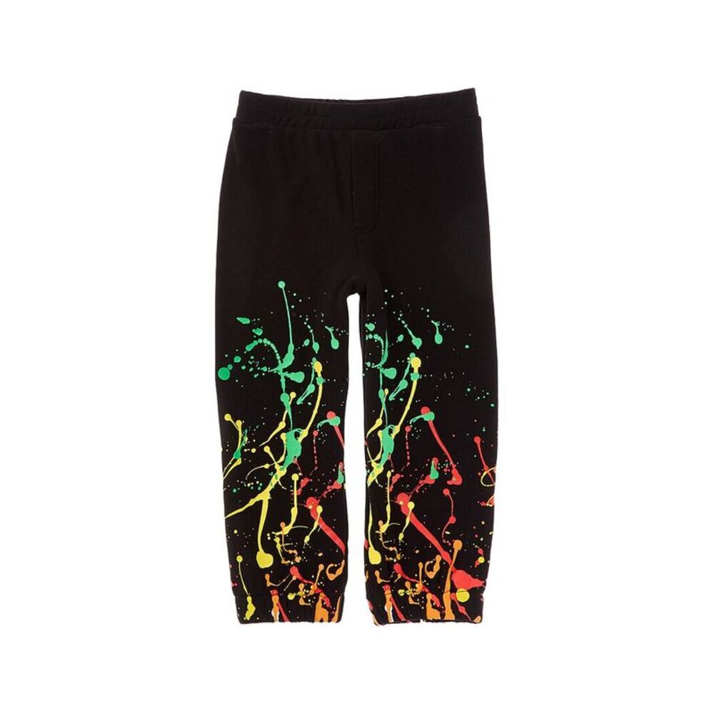 Chaser Boys  Paint Splatter Pant, Black